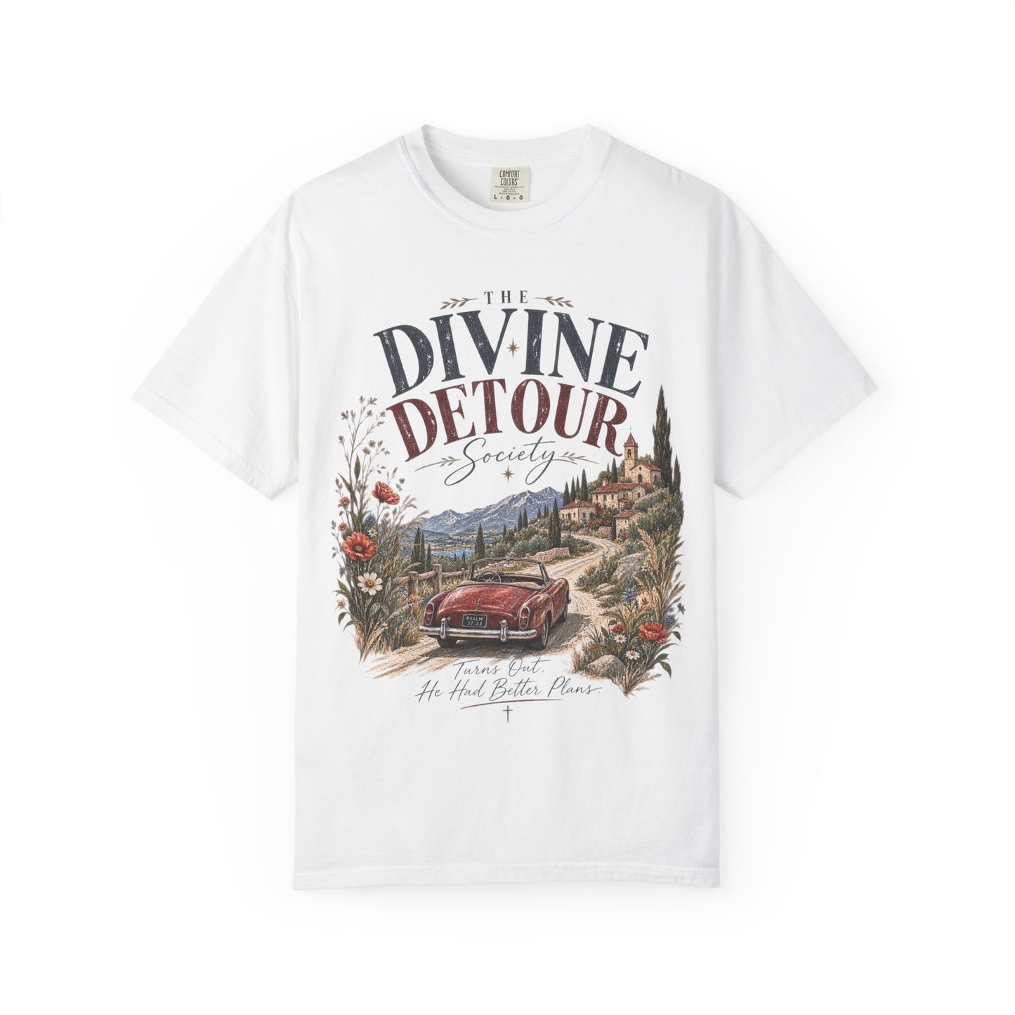 Divine Detour Vintage Road Trip T-Shirt