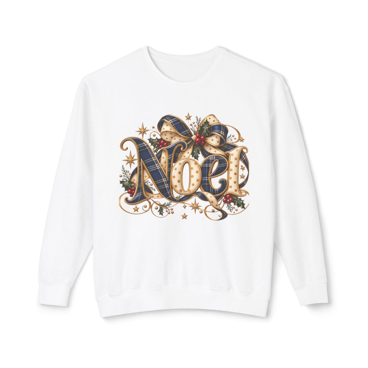 Noel Christmas Typography Sweatshirt