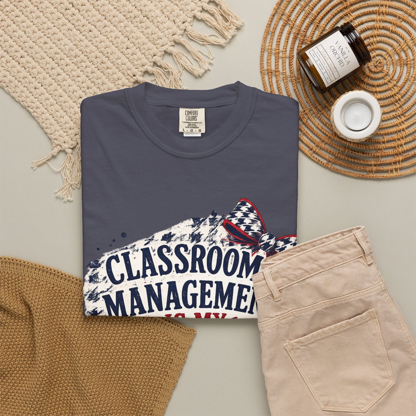 Classroom Management - Unisex Garment-Dyed T-shirt
