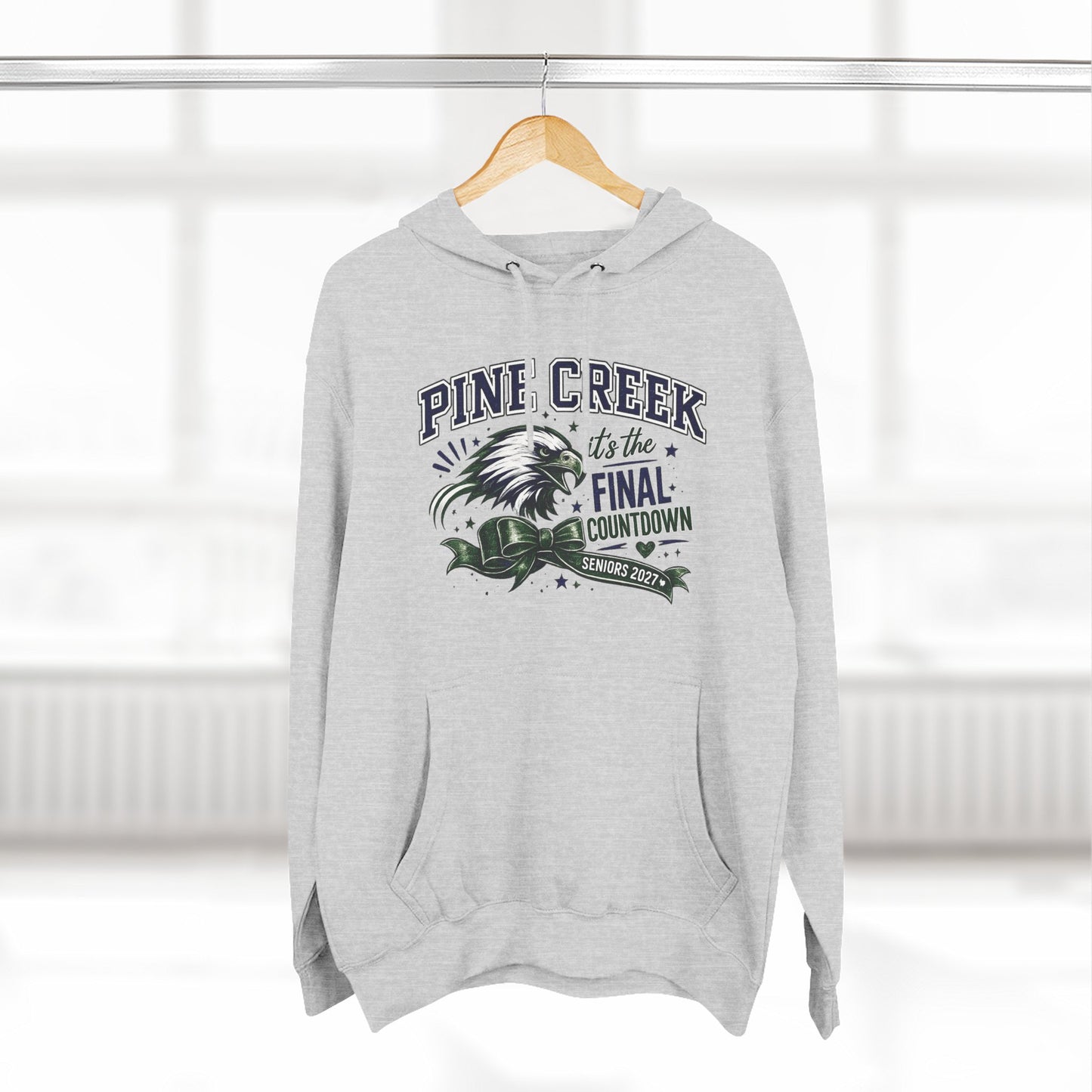 Pine Creek Custom Senior Three-Panel Fleece Hoodie