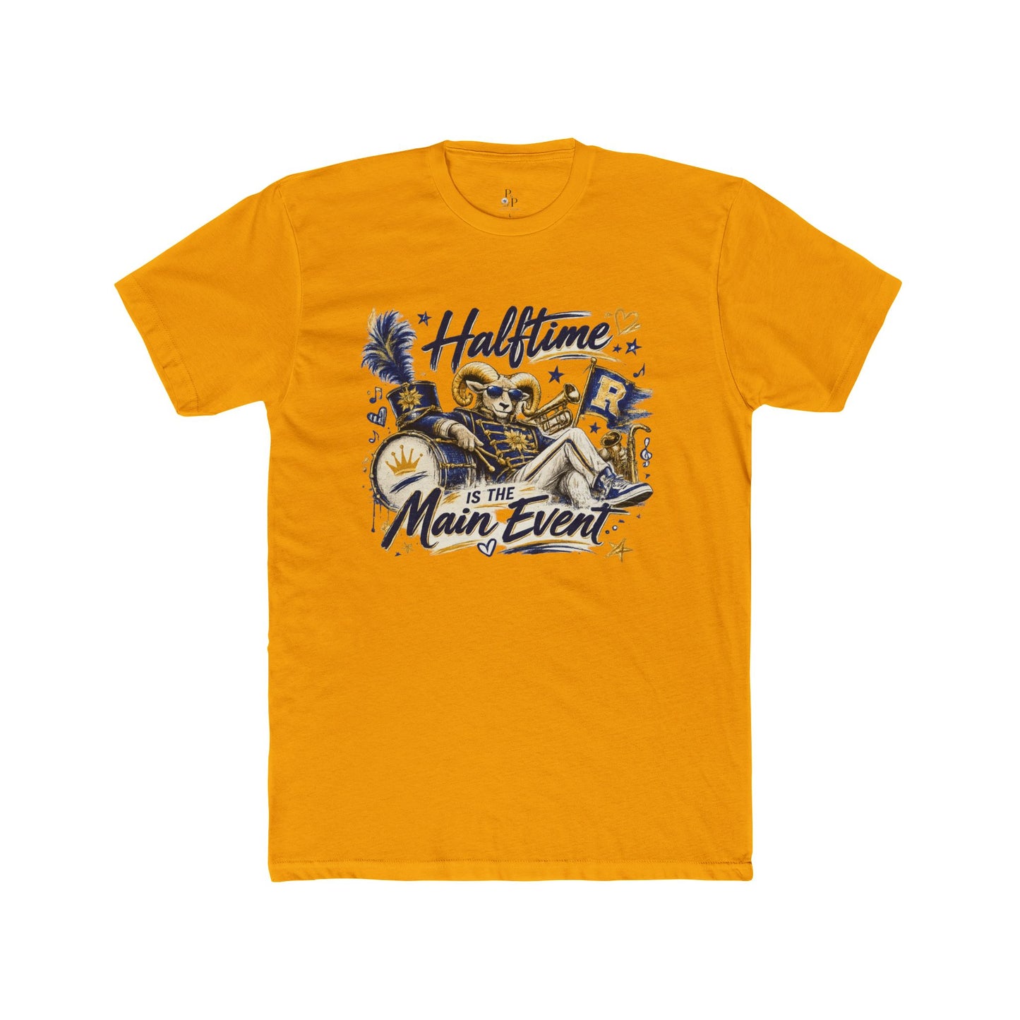 Rampart Band Custom Spiritwear - Unisex Garment-Dyed T-shirt