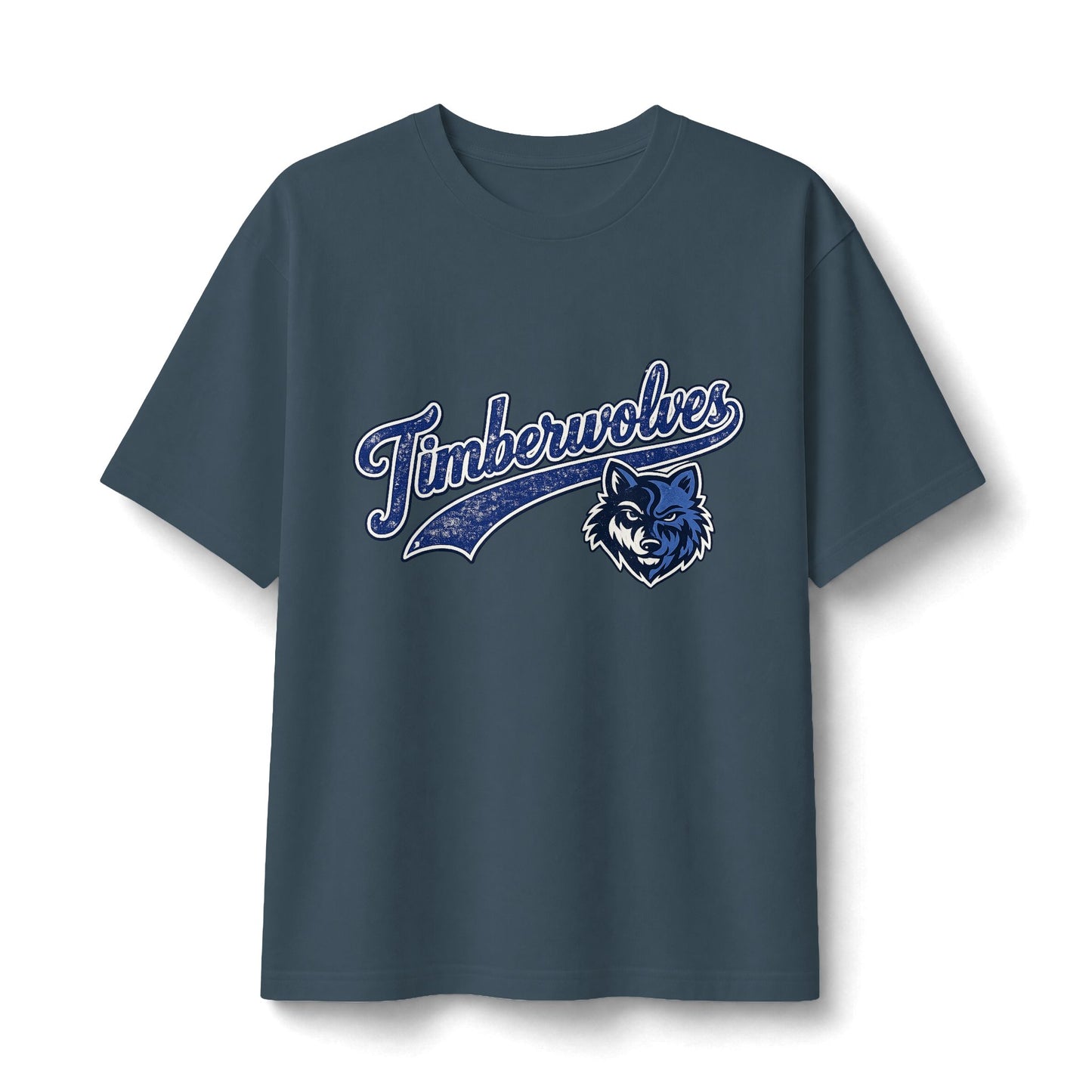 Vintage Timberwolves -Unisex 7.5-Ounce Heavyweight Tee