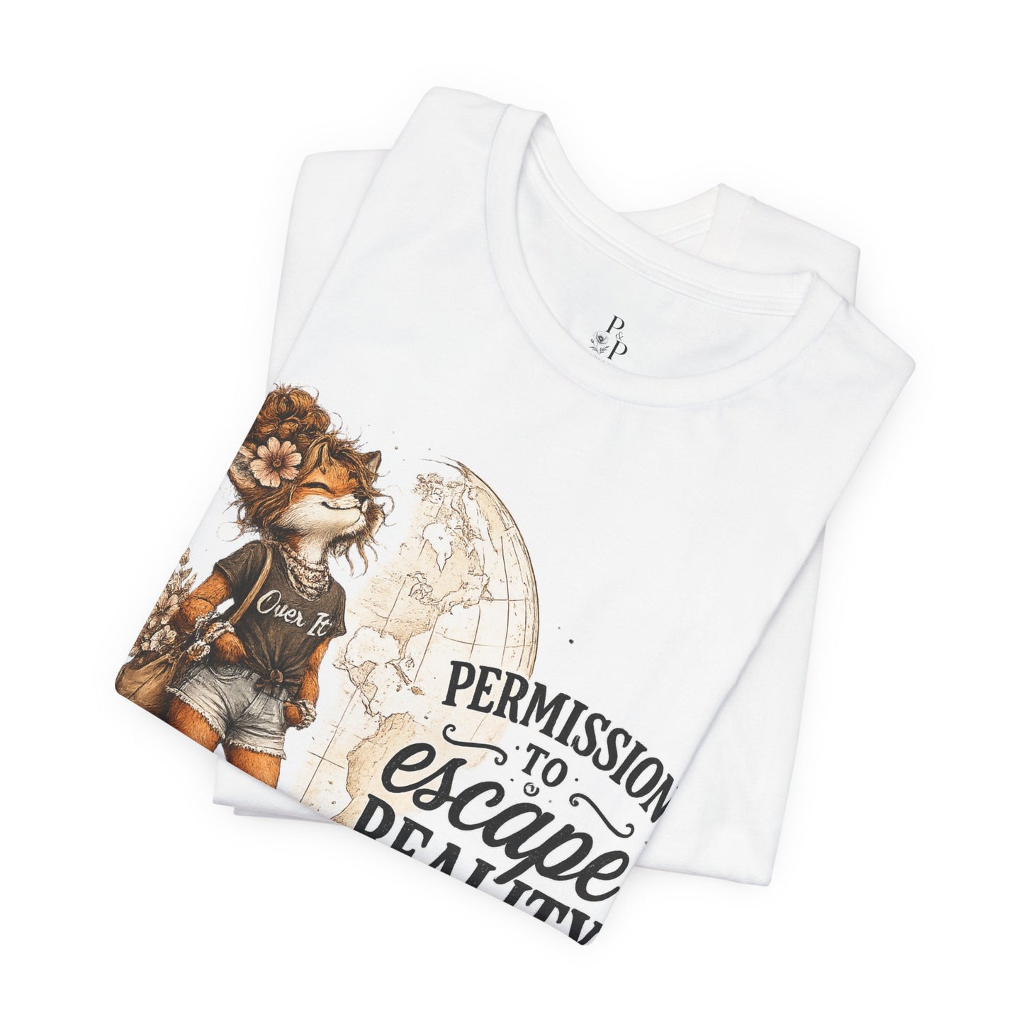 Permission to... Escape Reality Unisex Jersey Short Sleeve Tee
