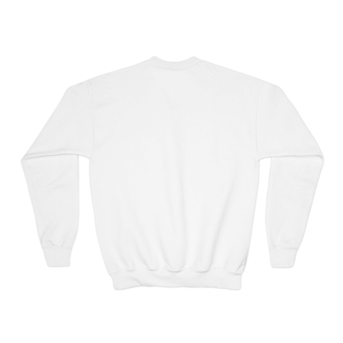 Youth Crewneck Sweatshirt - Blue Sparkle 'Cheer Cougars' Pom Pom Design