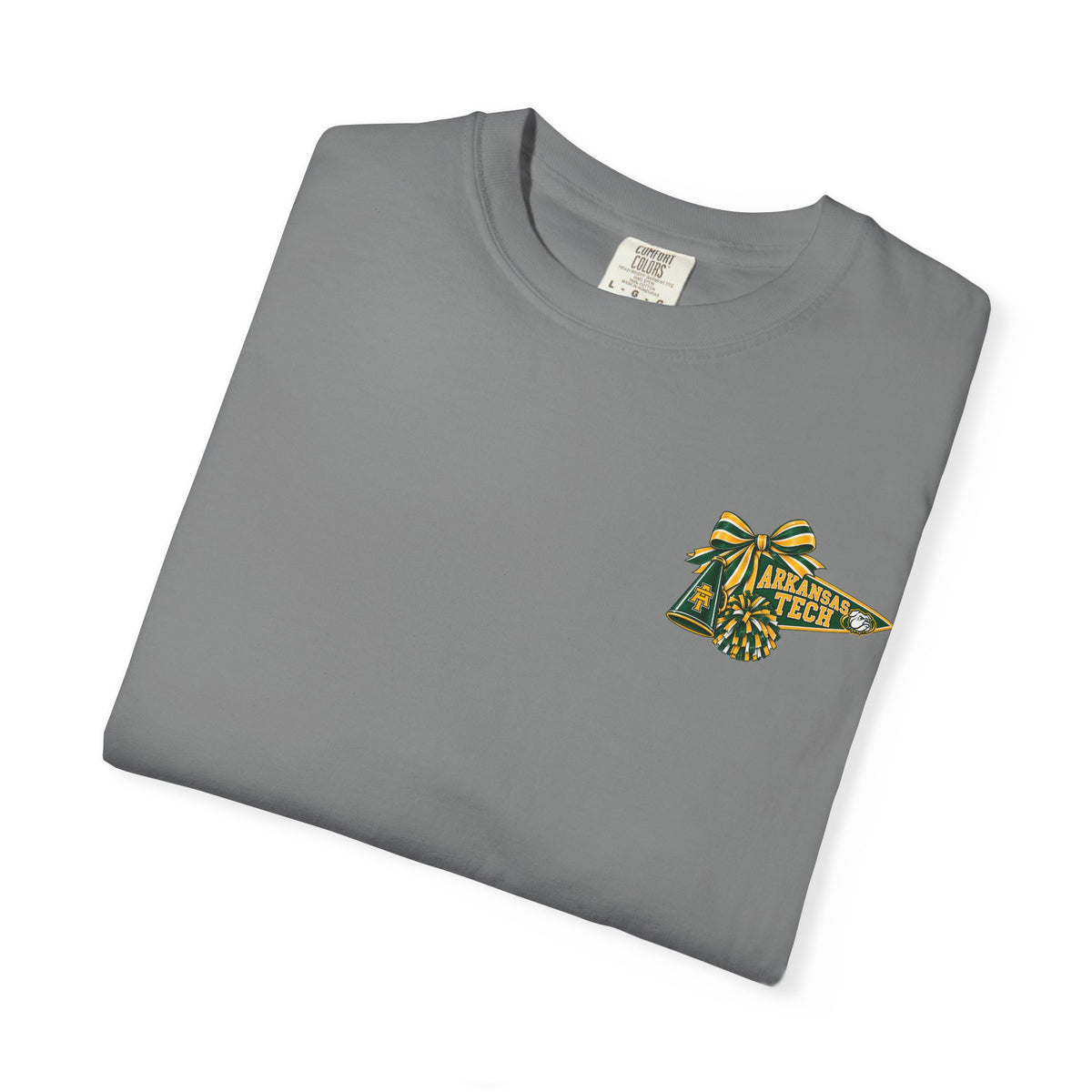 Sideline & Band Mom T-Shirt — "She’s On The Sideline, She Is Also In The Band" Football Cheer Tee