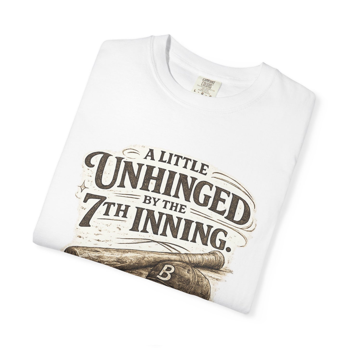 Unhinged Baseball Shirt - Unisex Garment-Dyed T-shirt