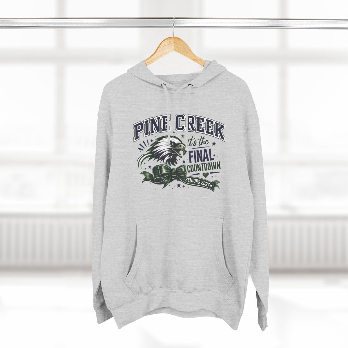 Pine Creek Custom Senior Three-Panel Fleece Hoodie