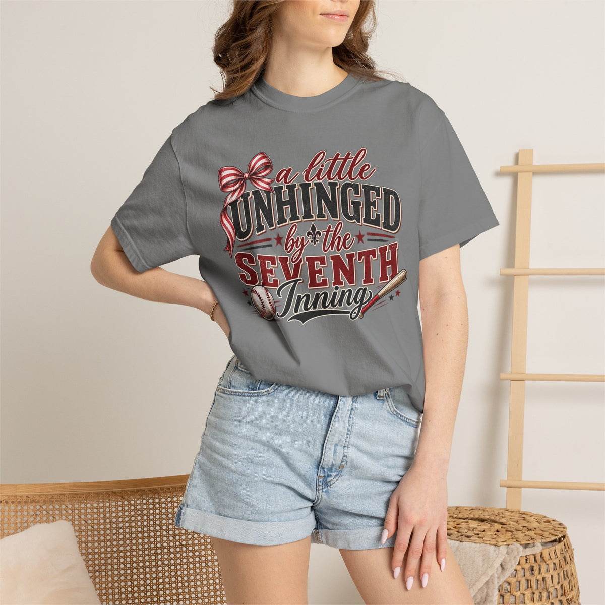 Unhinged Baseball Shirt - Unisex Garment-Dyed T-shirt