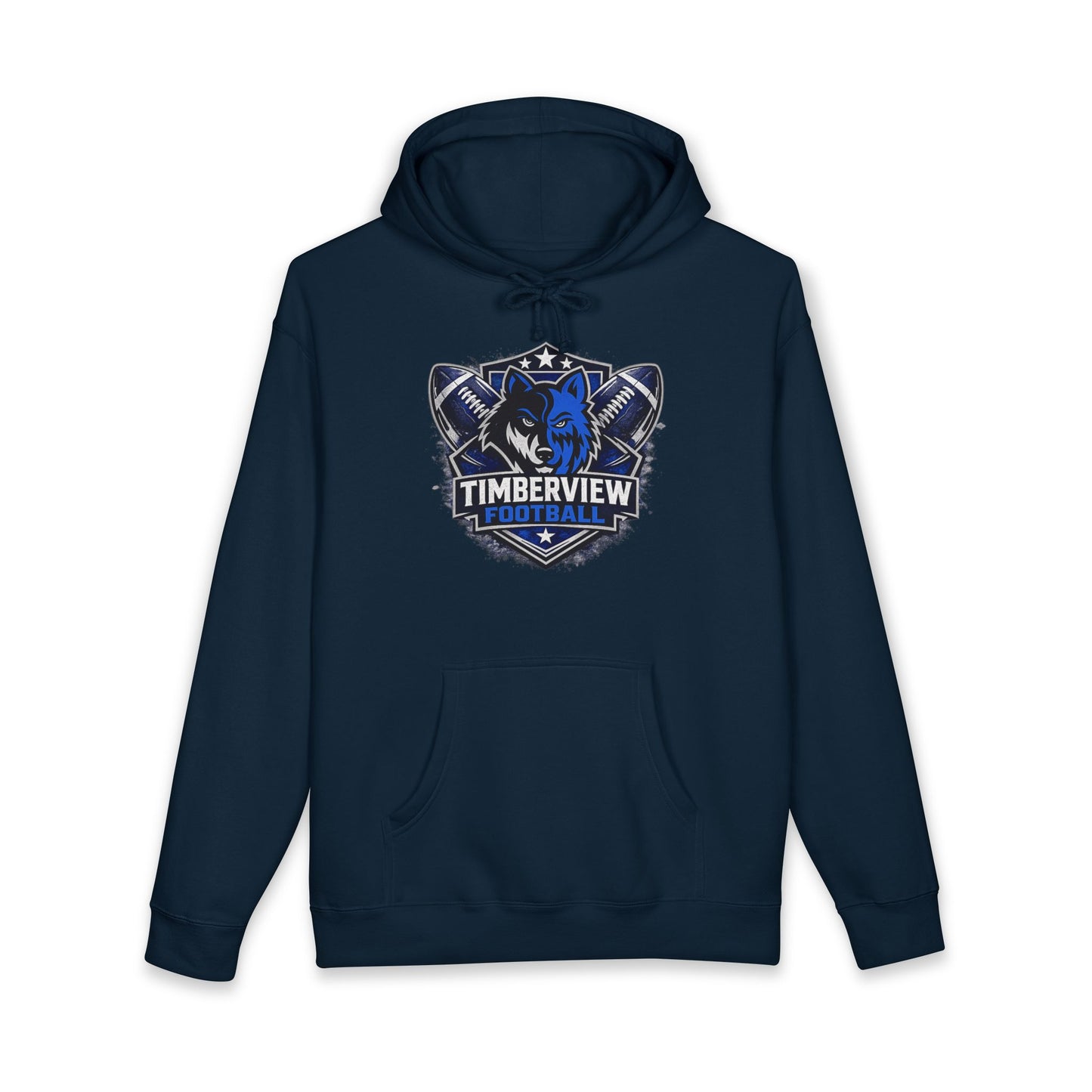 Timberview Custom -Unisex Heavyweight Hooded Sweatshirt
