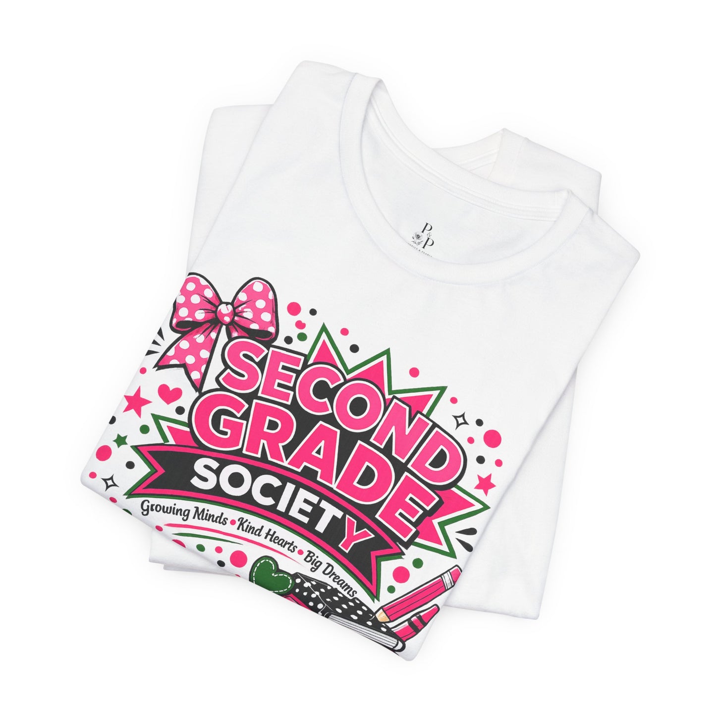 Second Grade Society Unisex Jersey Short Sleeve Tee
