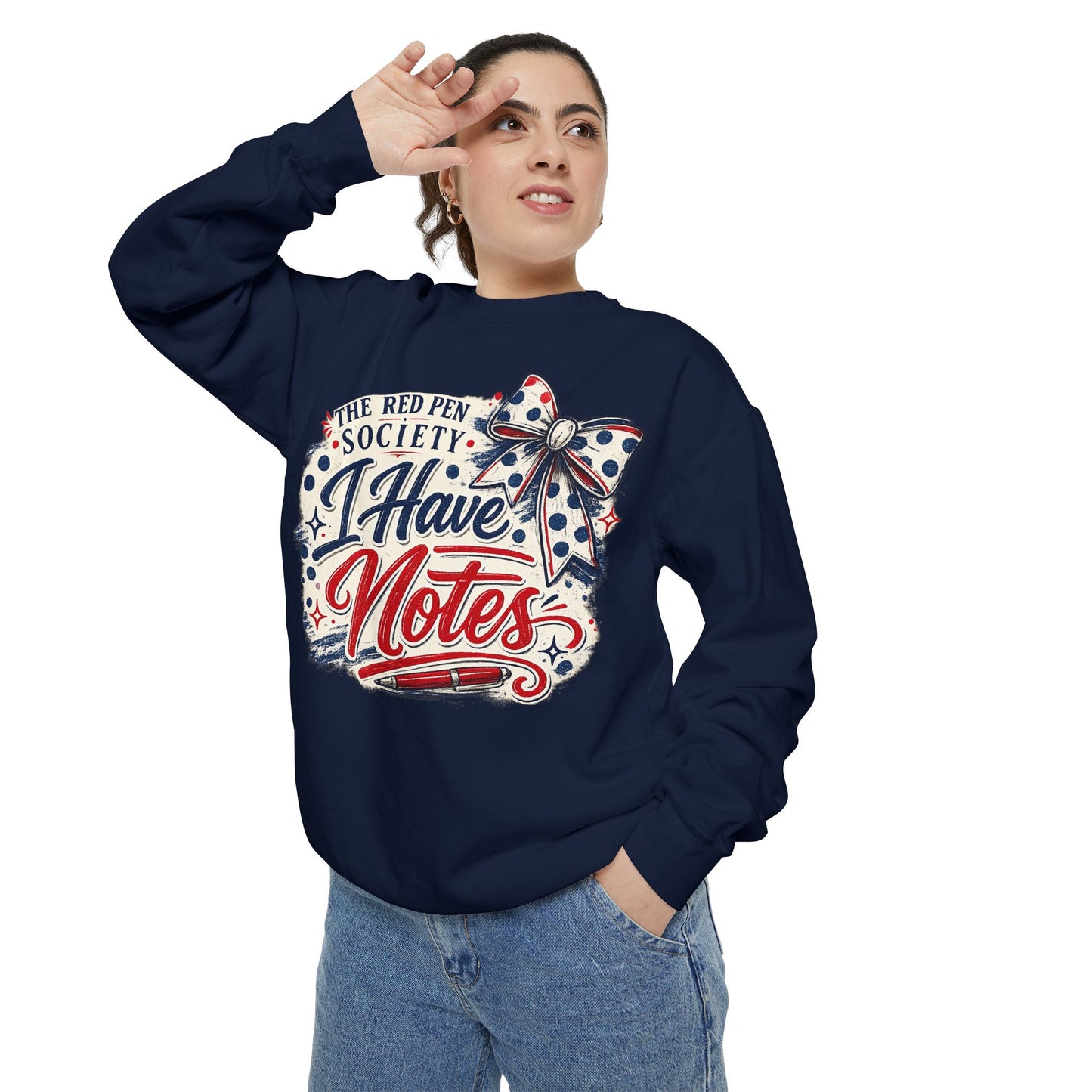 I have Notes -Unisex Garment-Dyed Sweatshirt