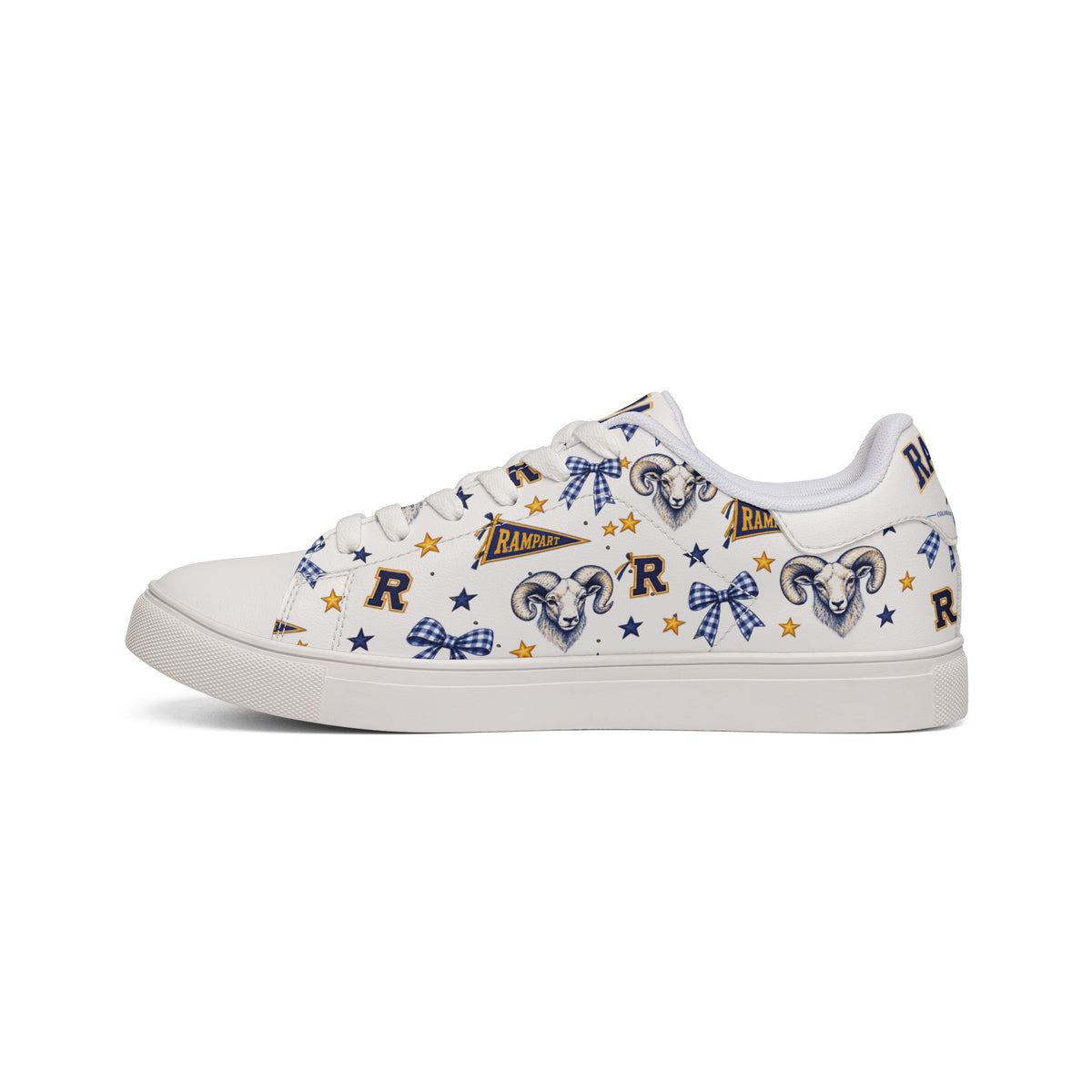 Women's Low-Top Leather Sneakers