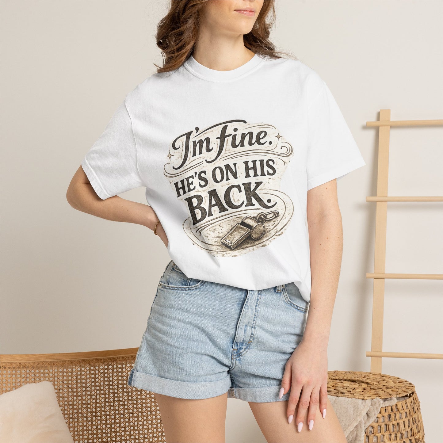 I'm Fine - Unisex Garment-Dyed T-shirt