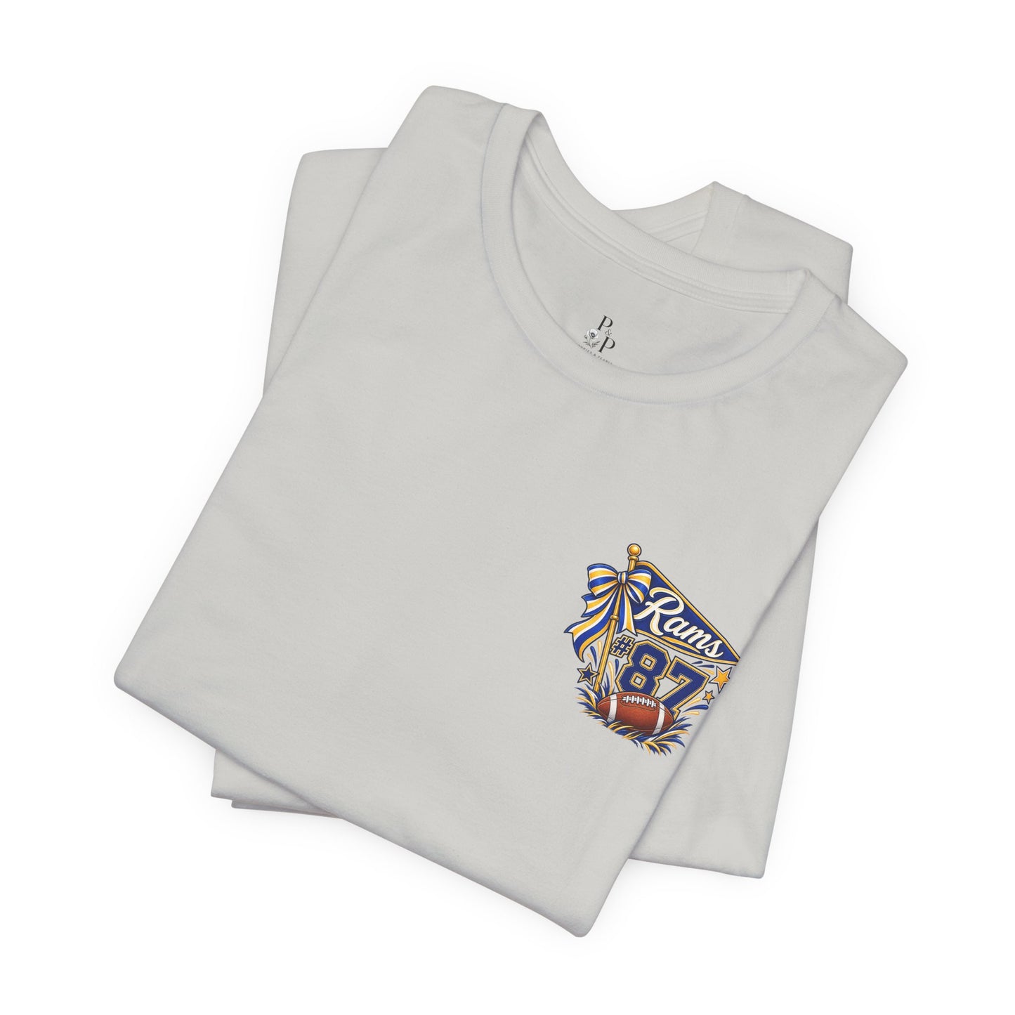 Rams 87 Football Pocket Tee