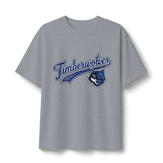 Vintage Timberwolves -Unisex 7.5-Ounce Heavyweight Tee