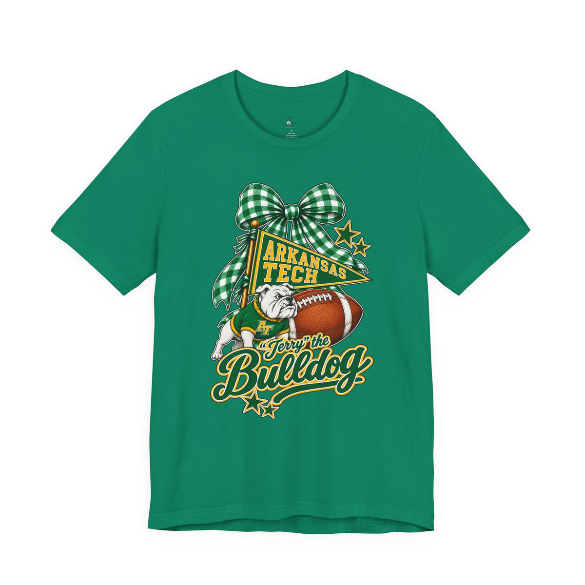 Arkansas Tech 'Jerry the Bulldog' Football T-Shirt