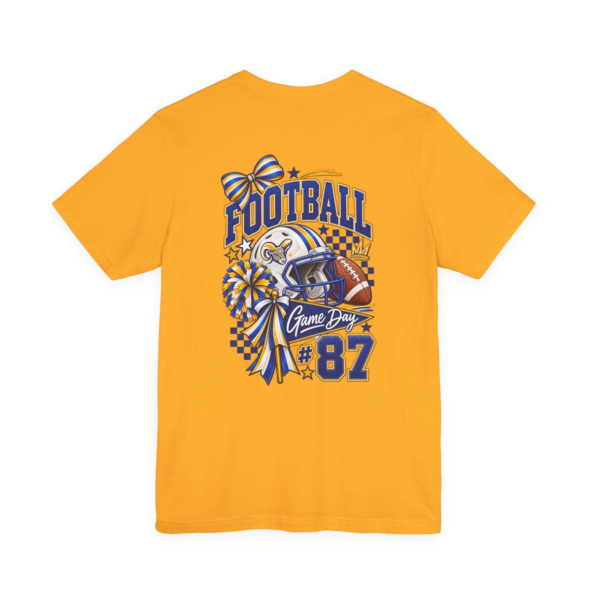 Rams 87 Football Pocket Tee