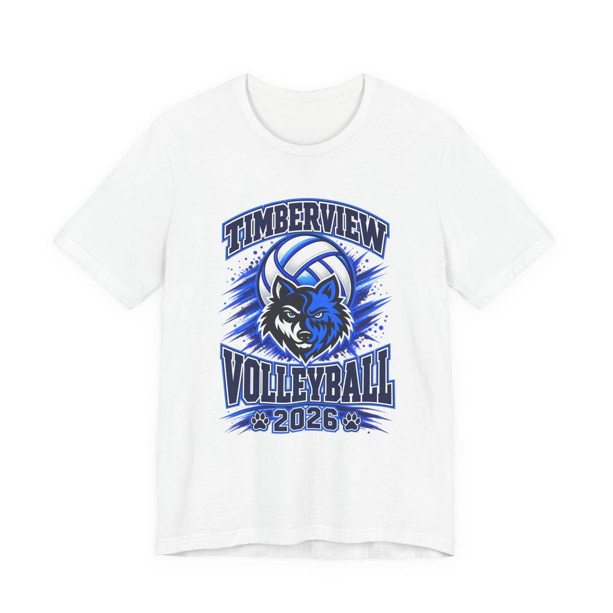 Timberview Volleyball 2026 Wolf Team T-Shirt