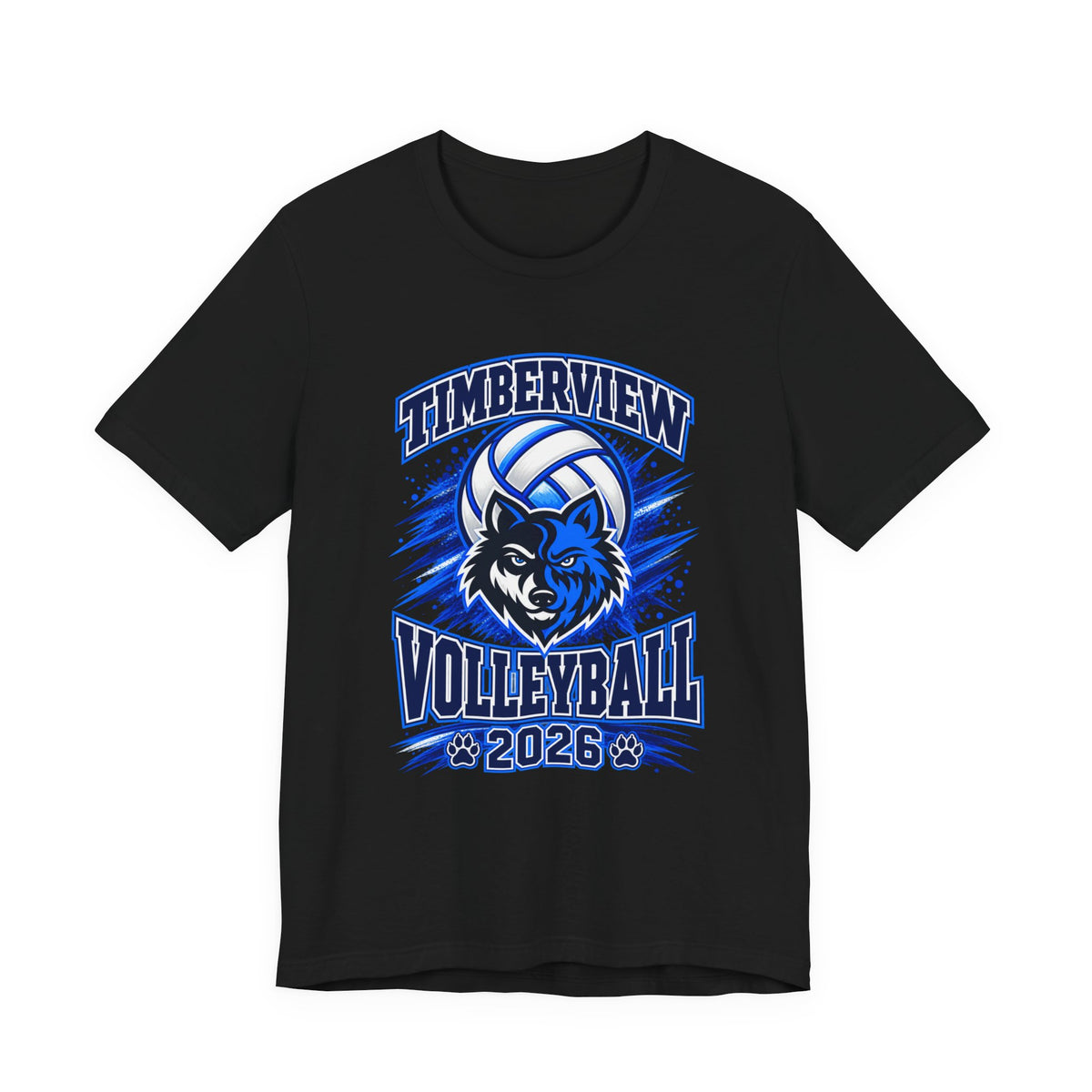 Timberview Volleyball 2026 Wolf Team T-Shirt