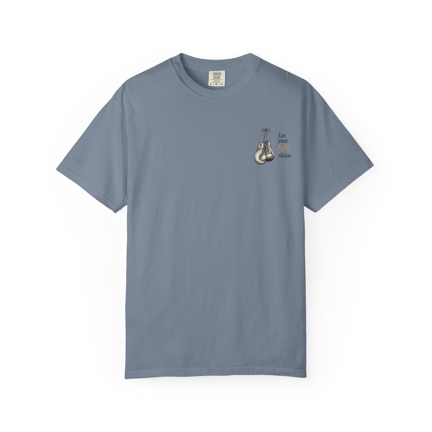 Fighting the Good Fight Grit & Grace collection -Unisex Garment-Dyed T-shirt