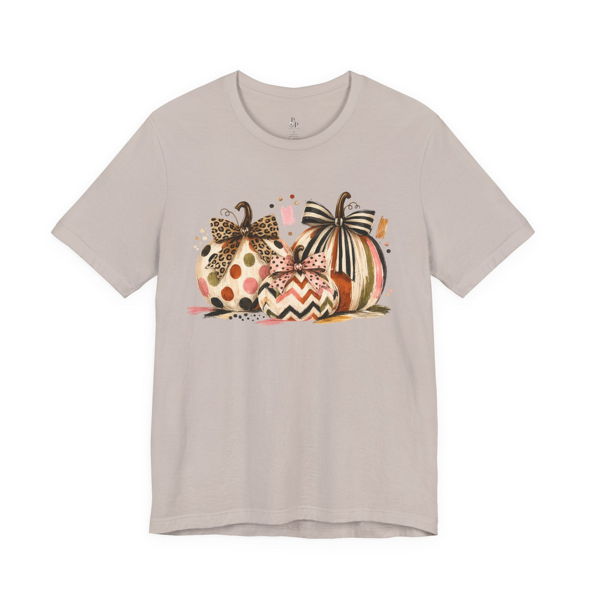 Pretty in Pumpkin | Boutique Fall Graphic Tee 🎀🍂  Jersey Short Sleeve Tee