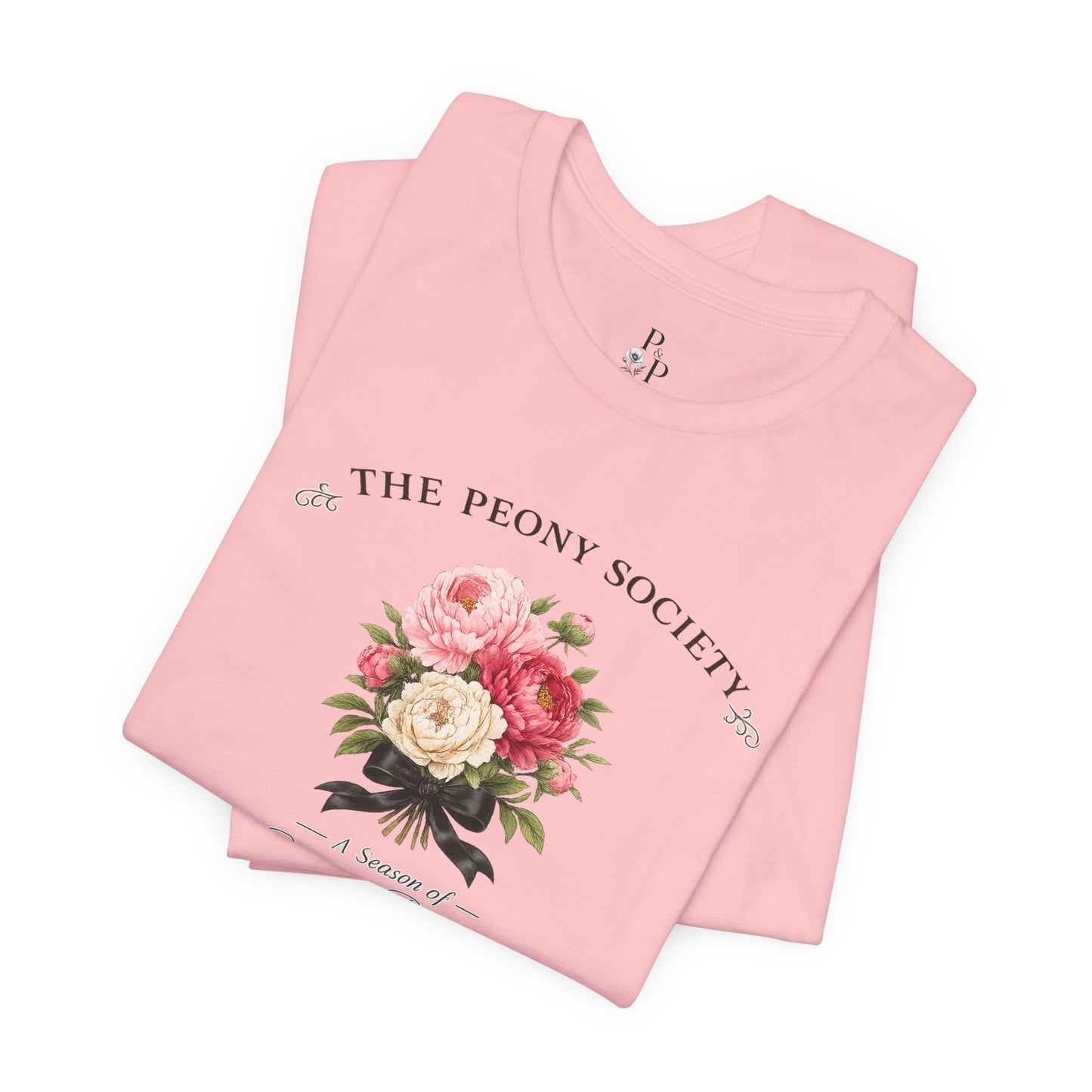 The Peony Society- Unisex Jersey Short Sleeve Tee