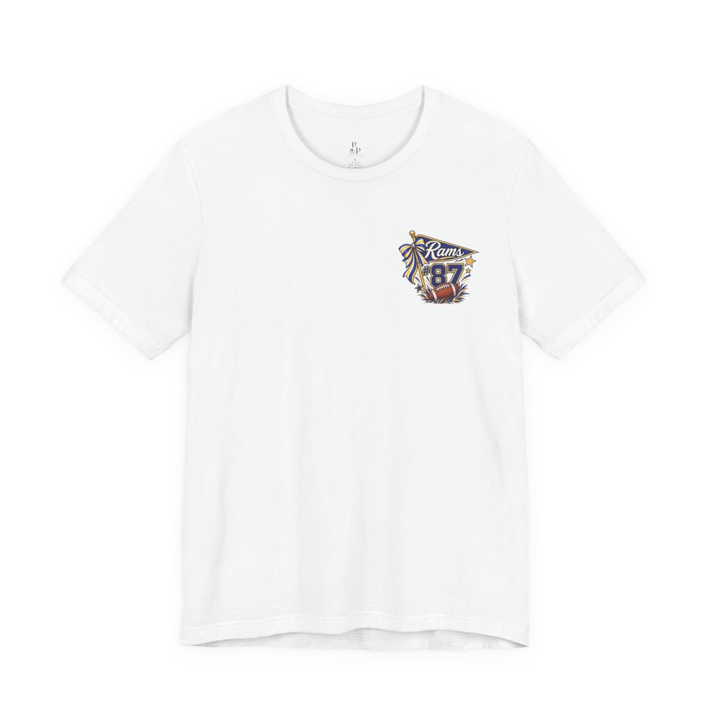 Rams 87 Football Pocket Tee