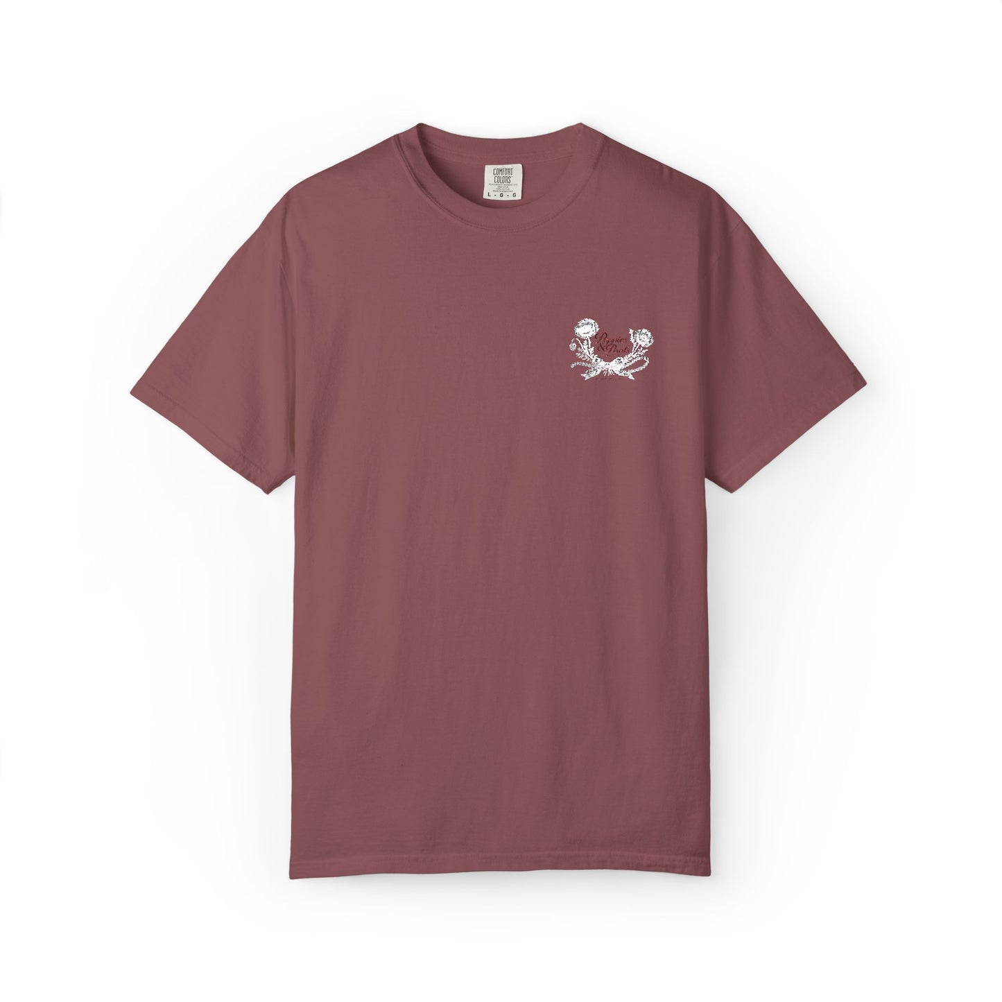 Poppies & Pearls Unisex Garment-Dyed T-shirt
