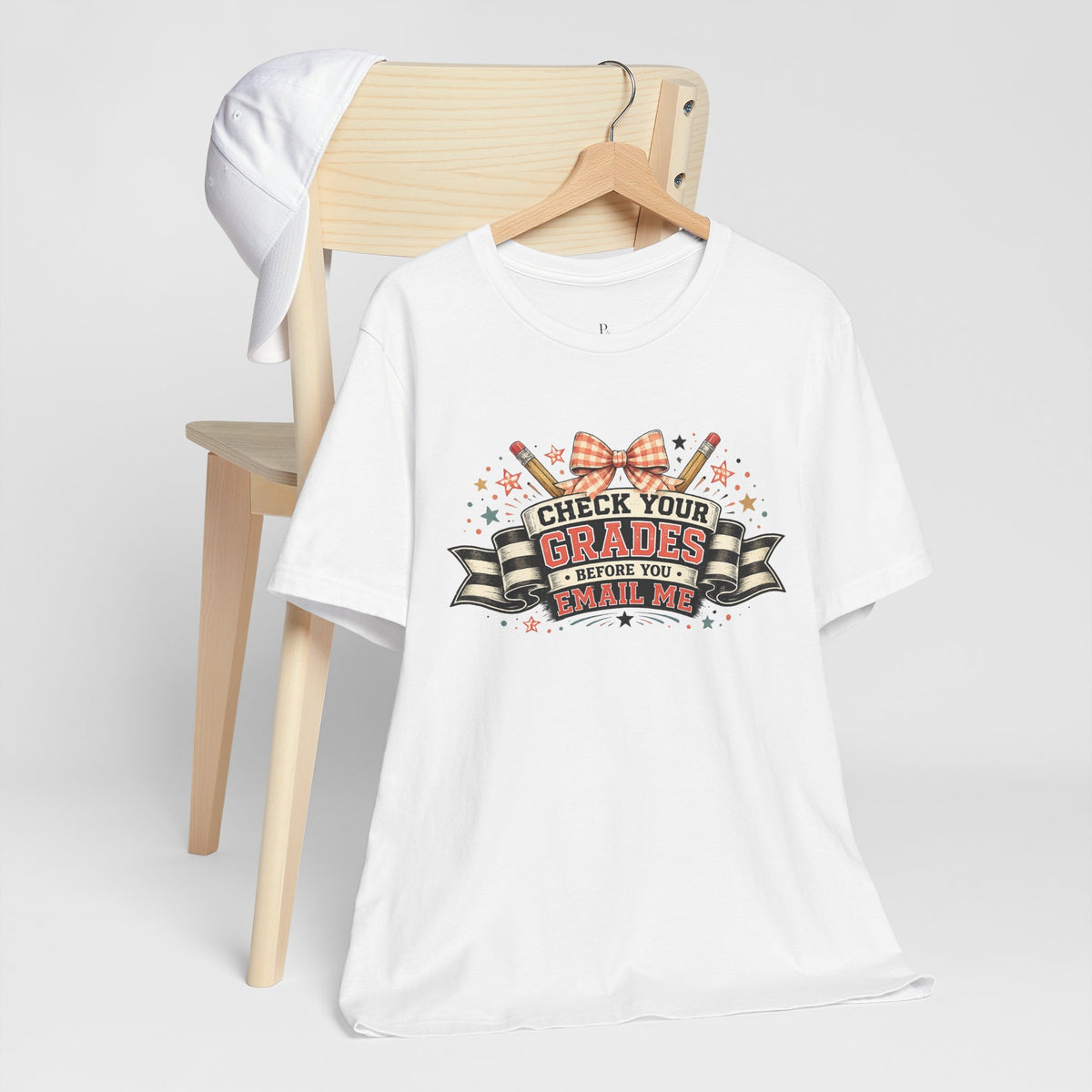 Before you EMAIL Check your Grades - Unisex Jersey Short Sleeve Tee