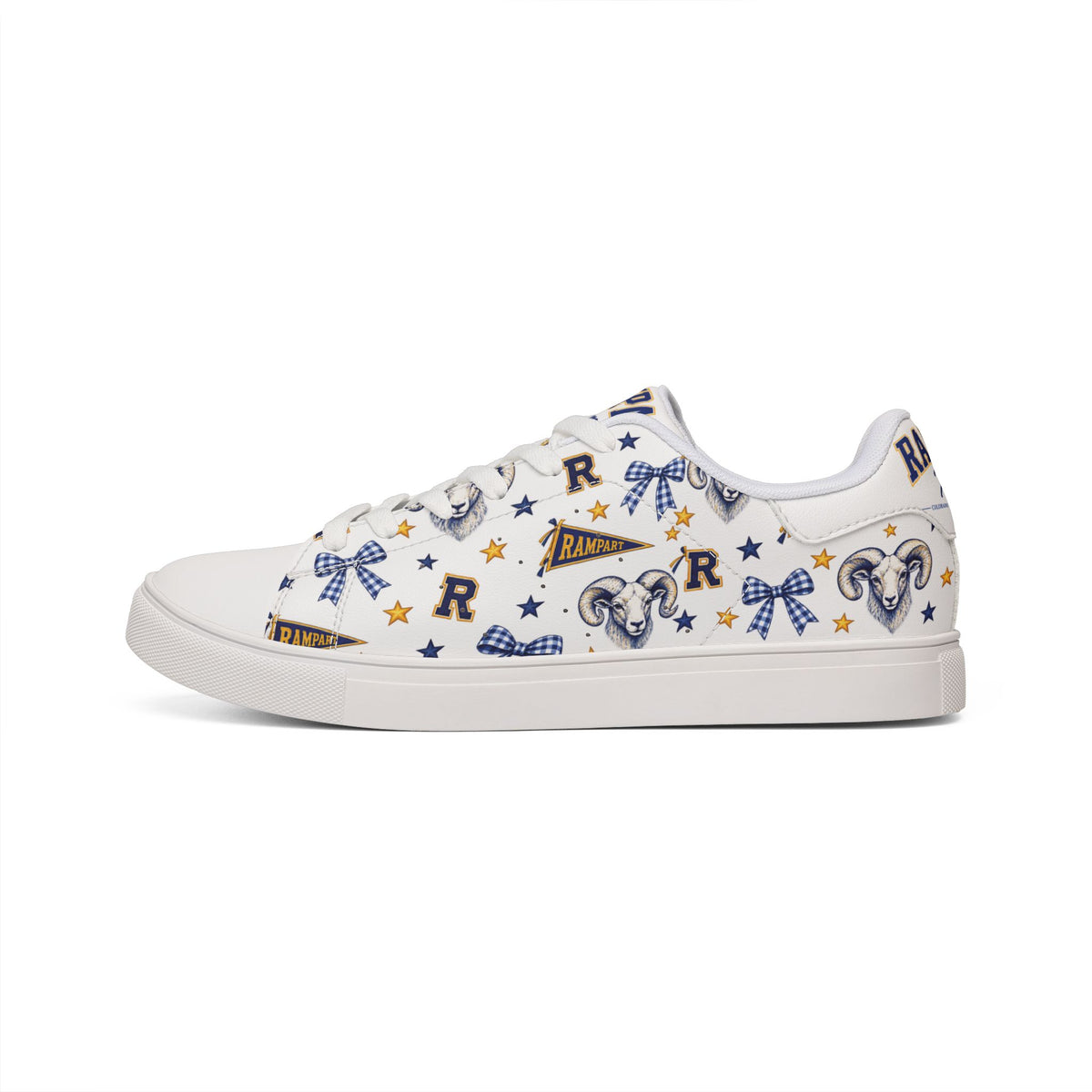 Women's Low-Top Leather Sneakers