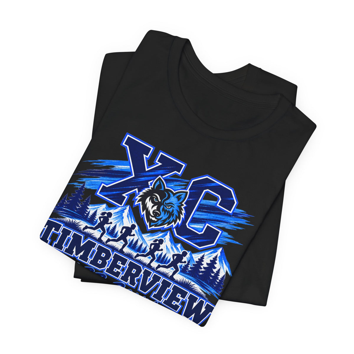 Timberview Cross Country XC Team T-Shirt — School Track & Running Tee