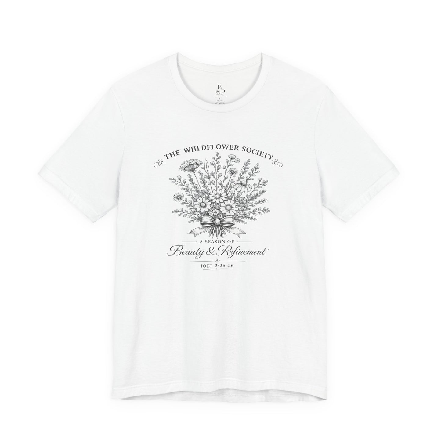The Wildflower Society Mono Chromatic - Unisex Jersey Short Sleeve Tee