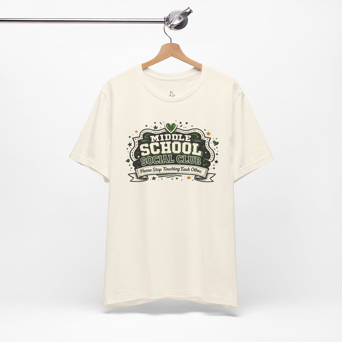 Middle School Social Club Unisex Jersey Short Sleeve Tee