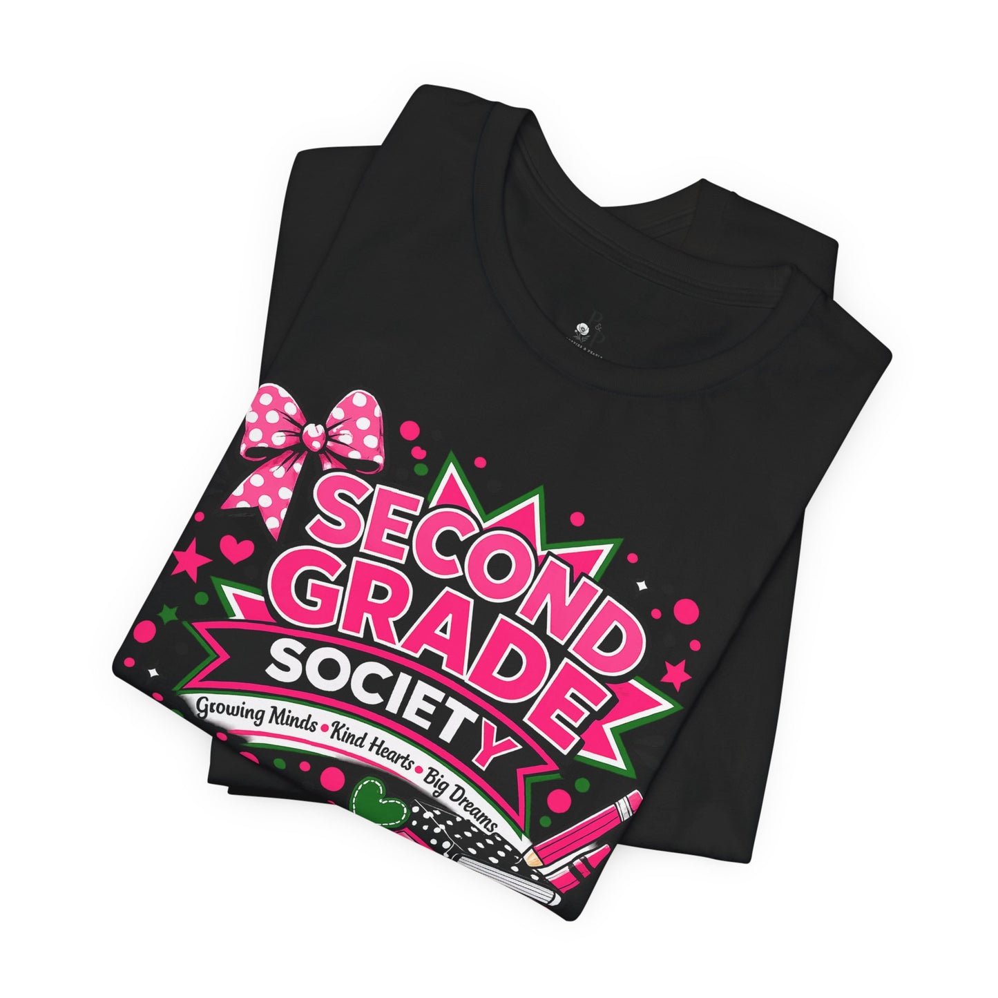 Second Grade Society Unisex Jersey Short Sleeve Tee