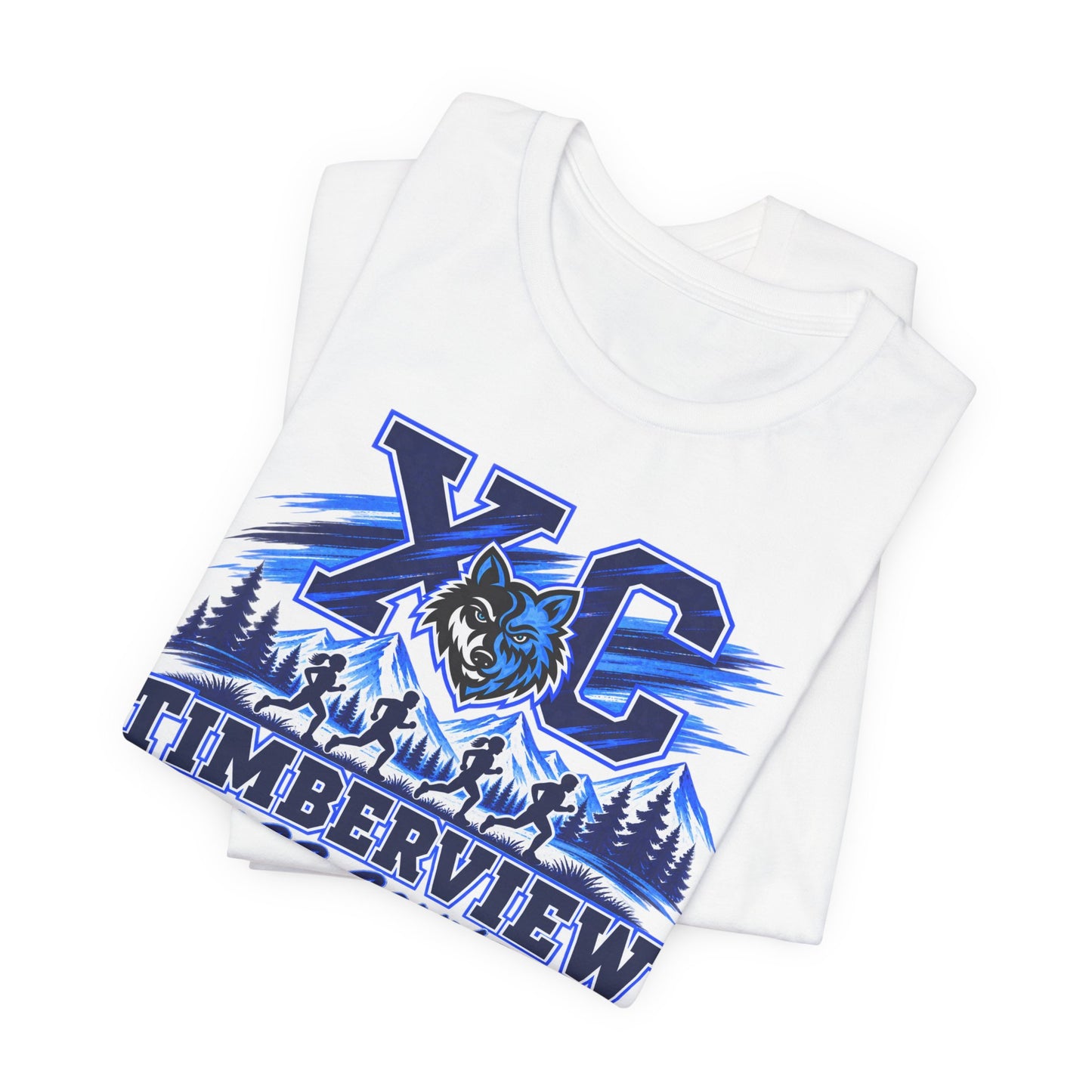 Timberview Cross Country XC Team T-Shirt — School Track & Running Tee