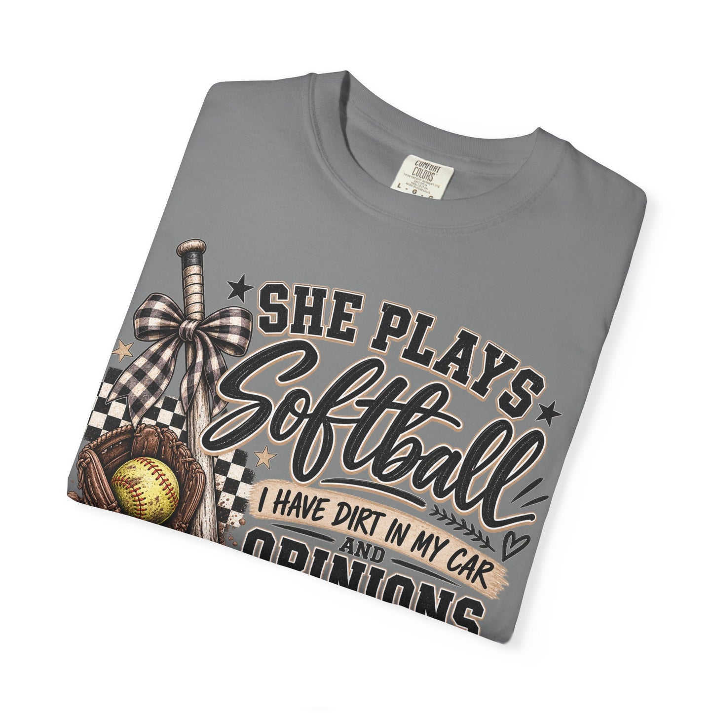 Softball humor - Unisex Garment-Dyed T-shirt