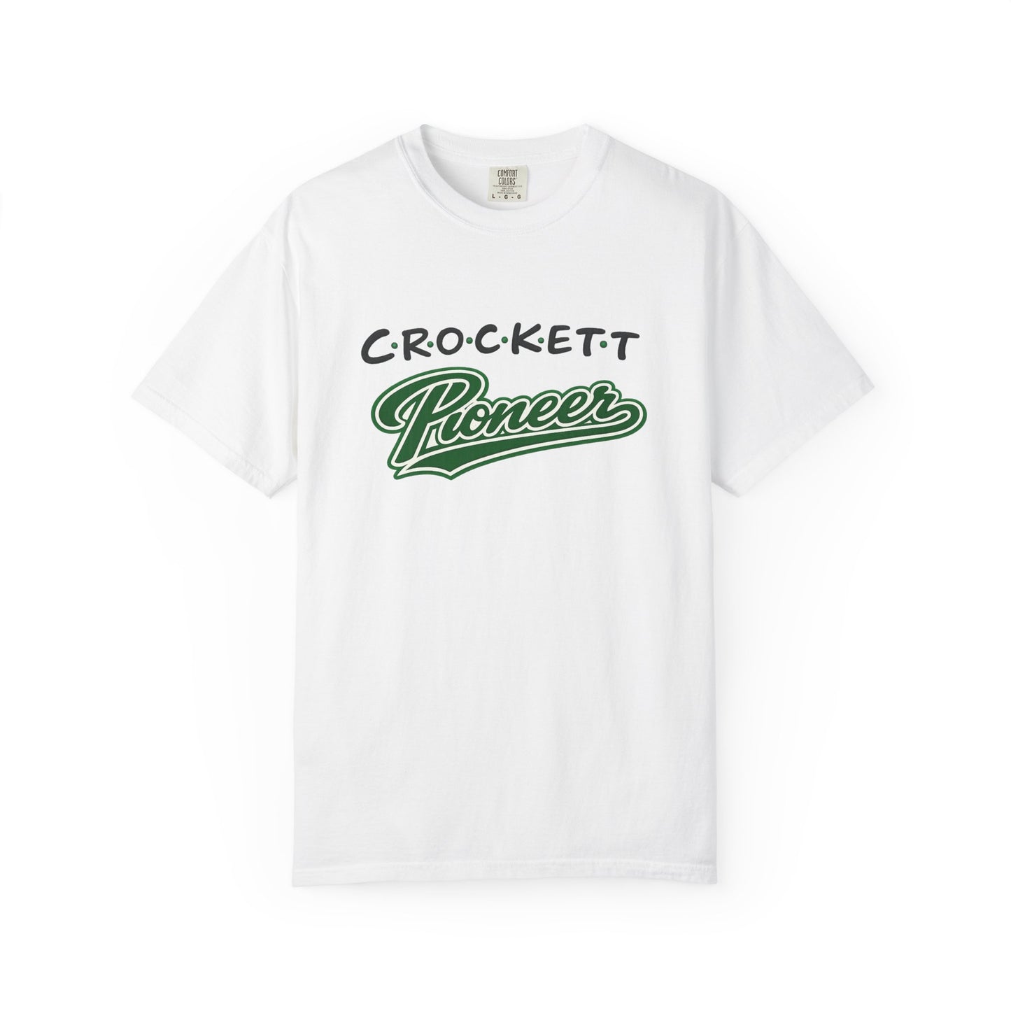 Crockett Pioneer Custom Design Shirt - Unisex Garment-Dyed T-shirt
