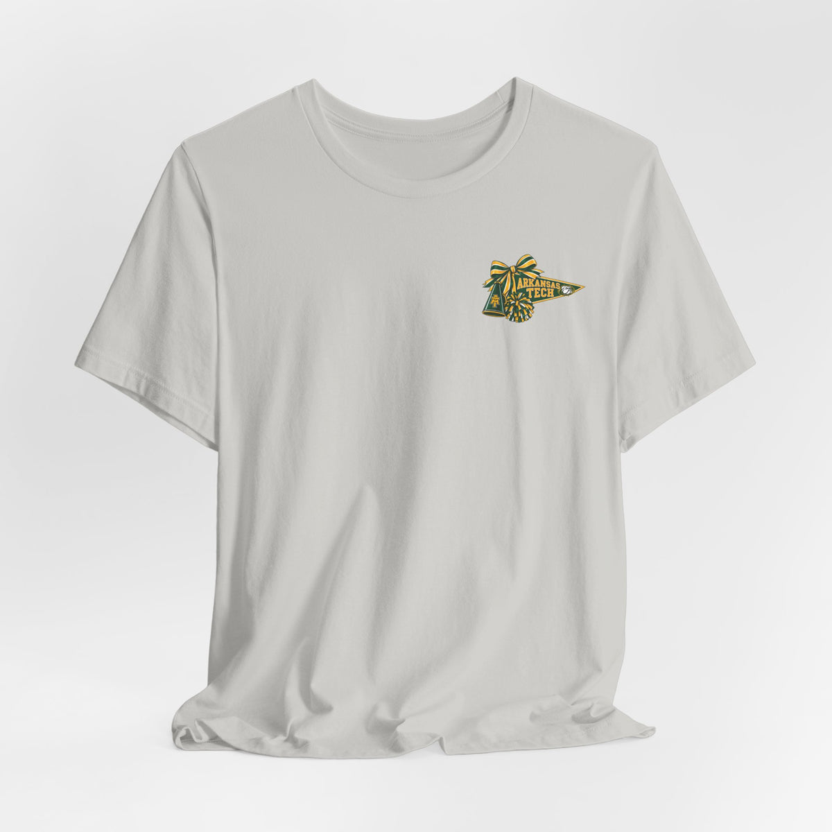 Friday Night Lights Cheer T-Shirt — “She Cheers, She Marches, I Just Try to Keep Up” — Marching Band & Cheer Mom Tee