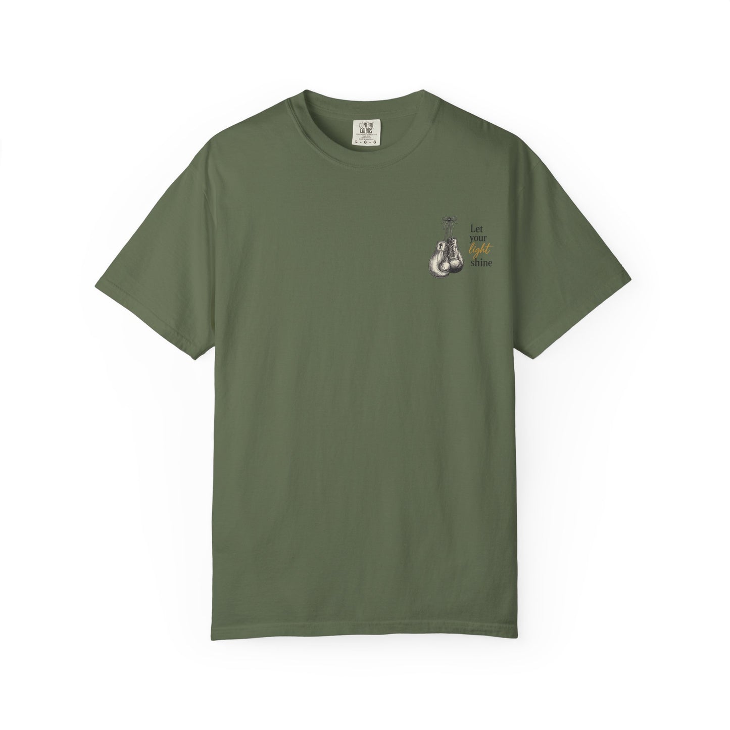 Fighting the Good Fight Grit & Grace collection -Unisex Garment-Dyed T-shirt