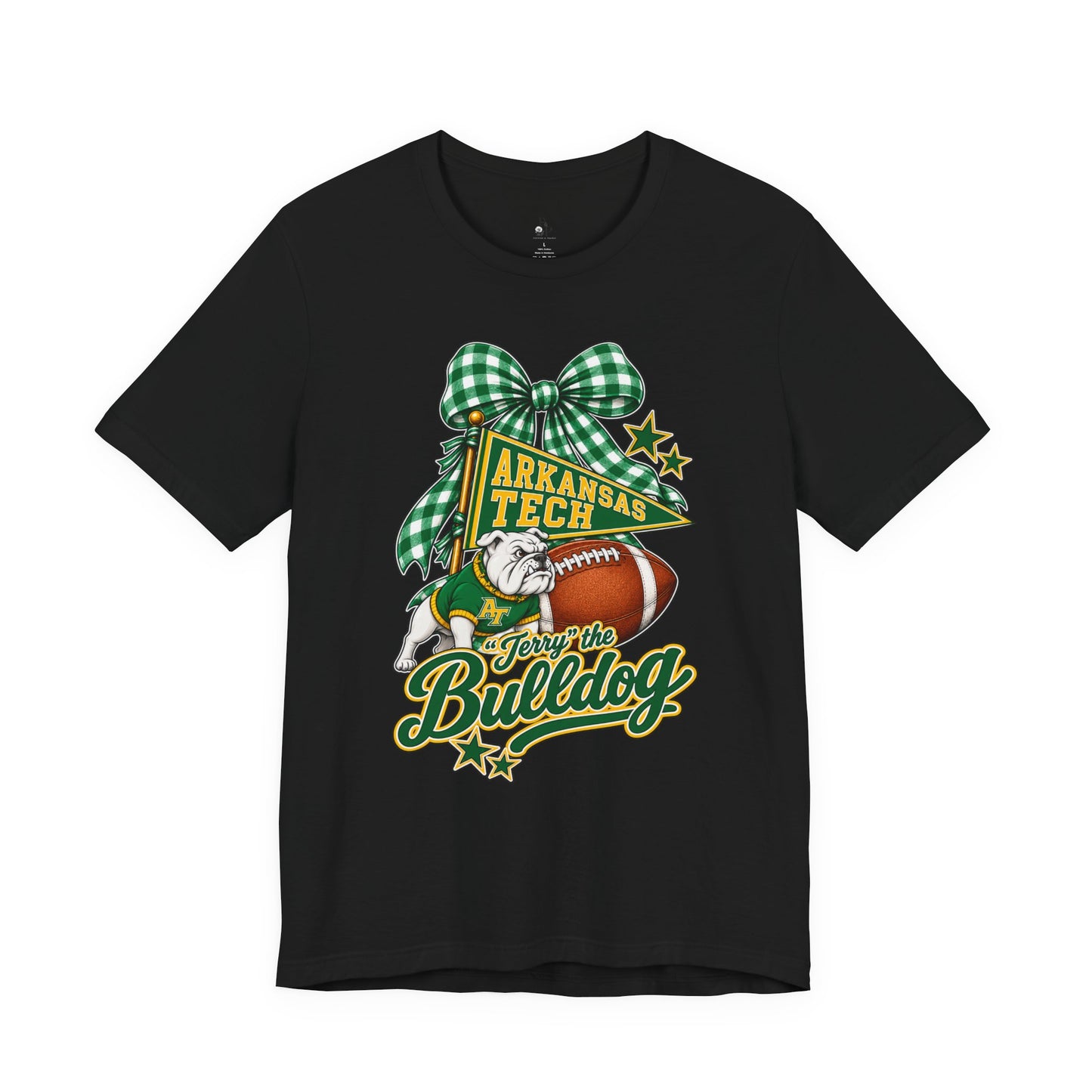 Arkansas Tech 'Jerry the Bulldog' Football T-Shirt