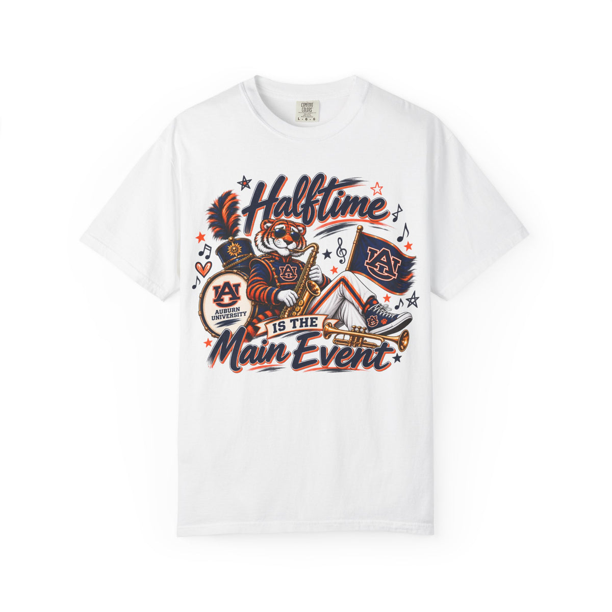 Halftime Is the Main Event T-Shirt — Vintage Football Game Day Tee