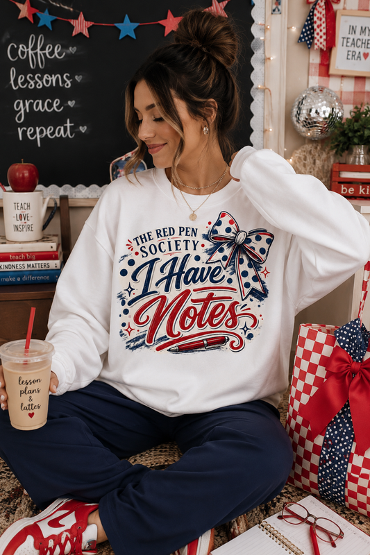 I have Notes -Unisex Garment-Dyed Sweatshirt