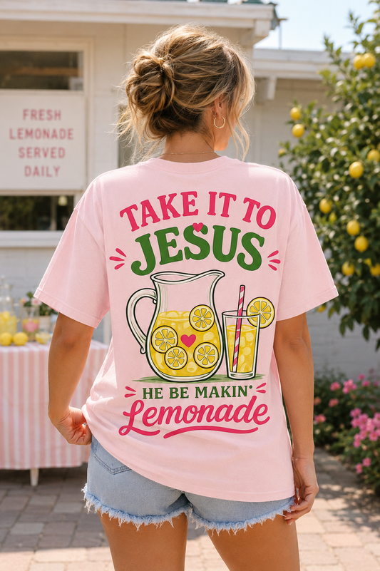 He be Makin Lemonade Unisex Jersey Short Sleeve Tee