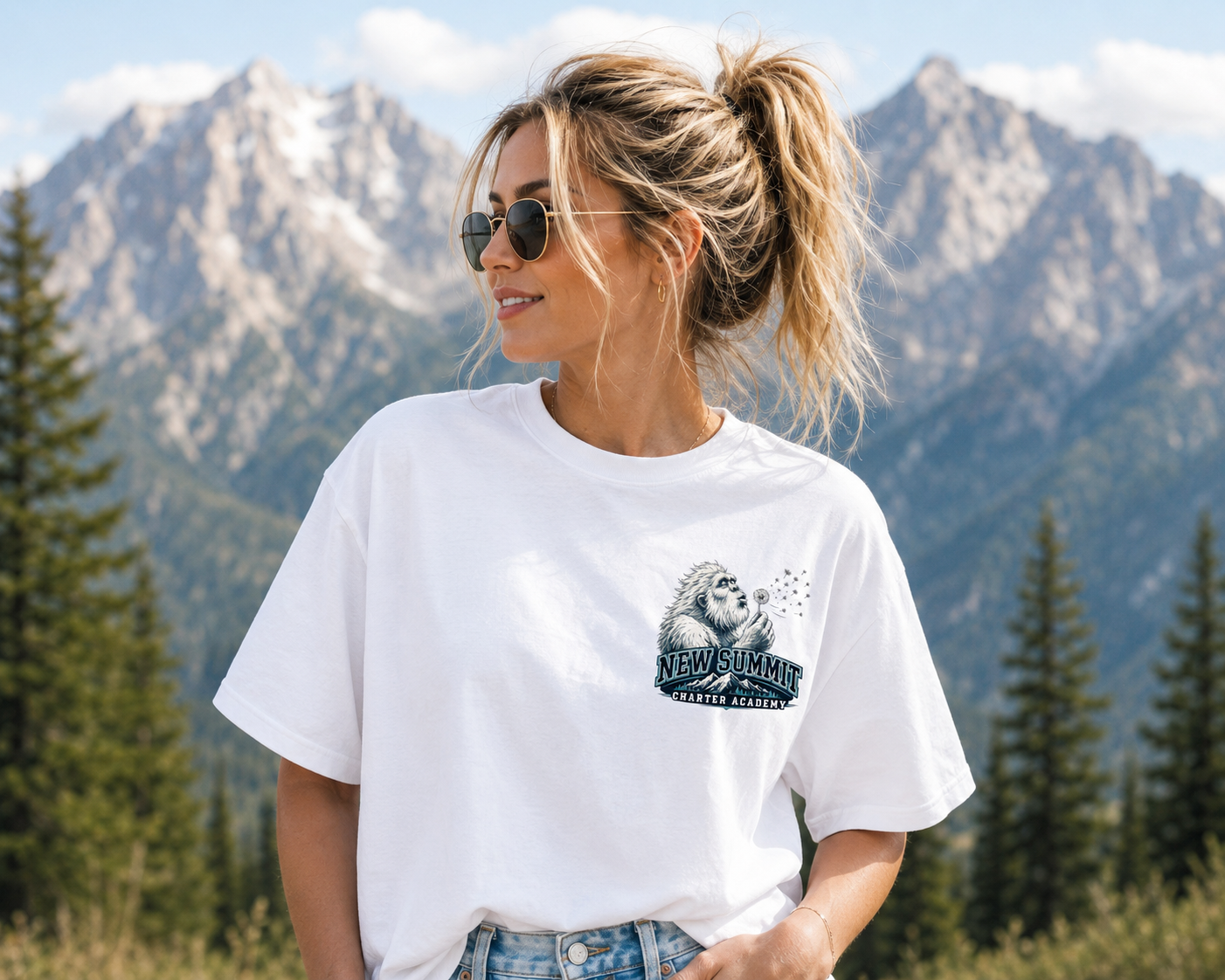 New Summit  Custom  T-shirt Unisex Jersey Short Sleeve Tee