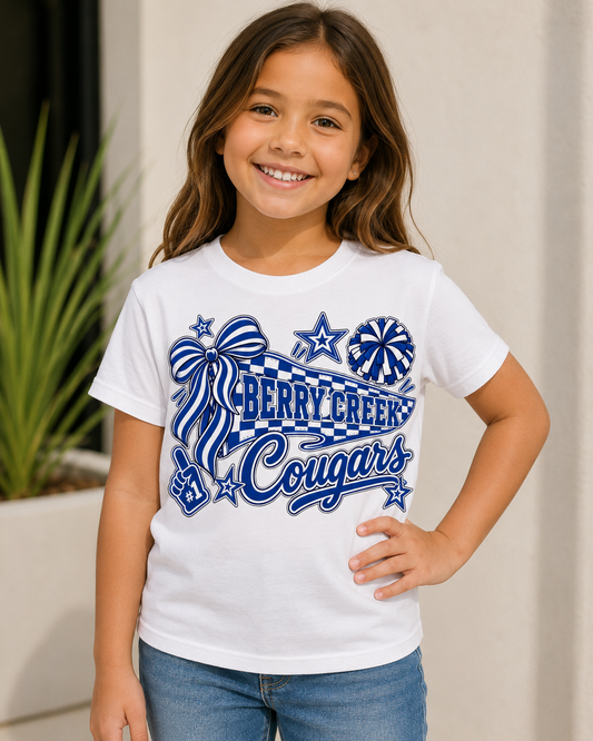Berry Creek Custom Sideline Youth Short Sleeve Tee