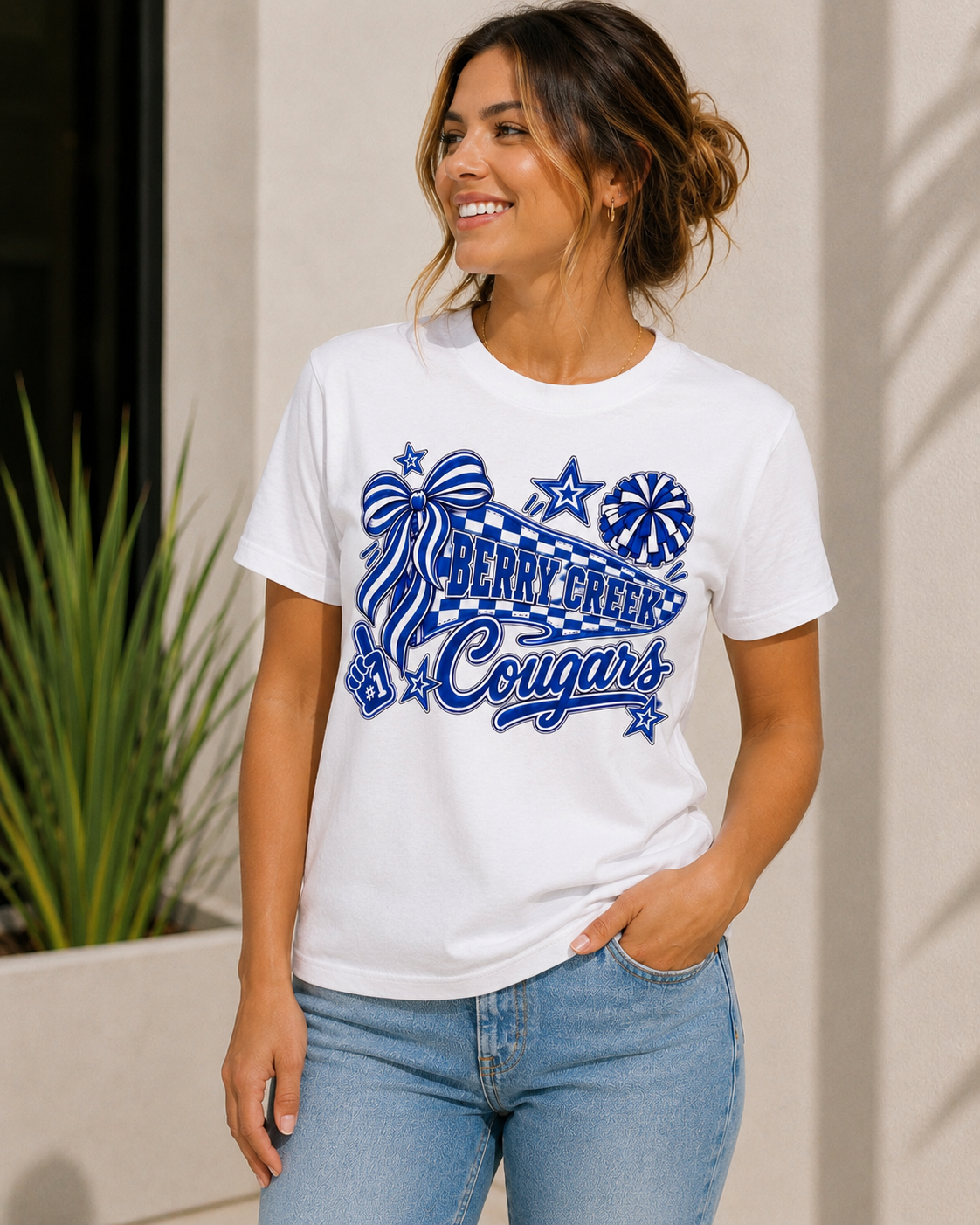 Berry Creek Custom Adult Sideline -Dyed T-shirt