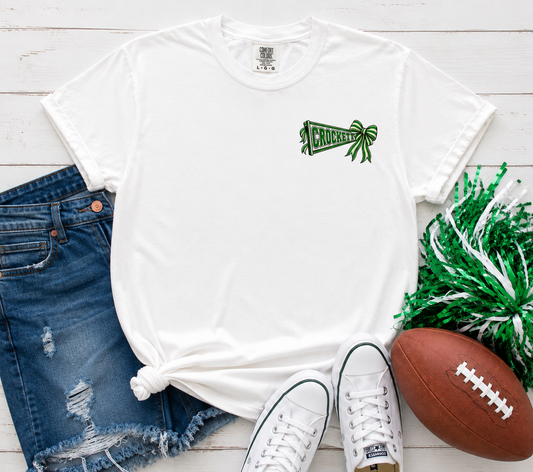 Crockett Custom Pennant Unisex Garment-Dyed T-shirt