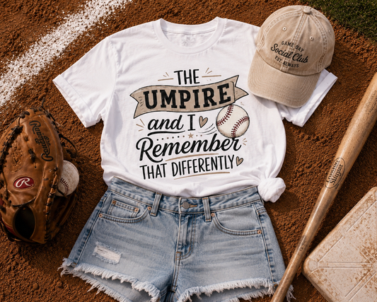 The Umpire t-shirt - Unisex Garment-Dyed T-shirt