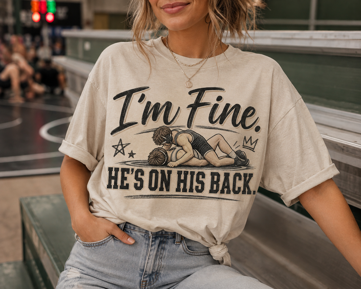I'm Fine - Unisex Garment-Dyed T-shirt