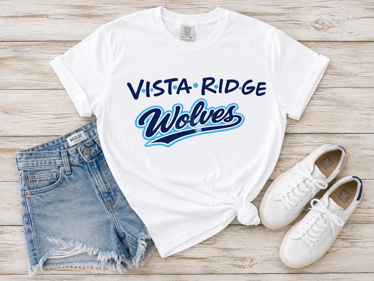 Vista Ridge Custom - Unisex Cotton Crew Tee